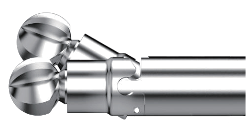 Round Diamond Bendable Spinal Bur
