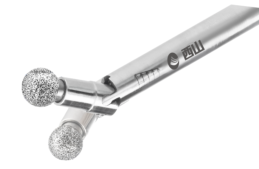 Round Diamond Bendable Spinal Bur
